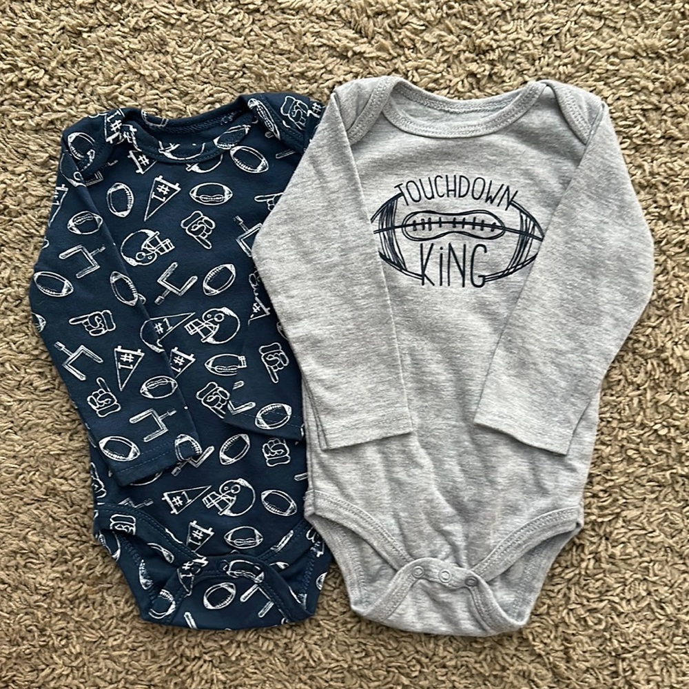 Football themed onesies